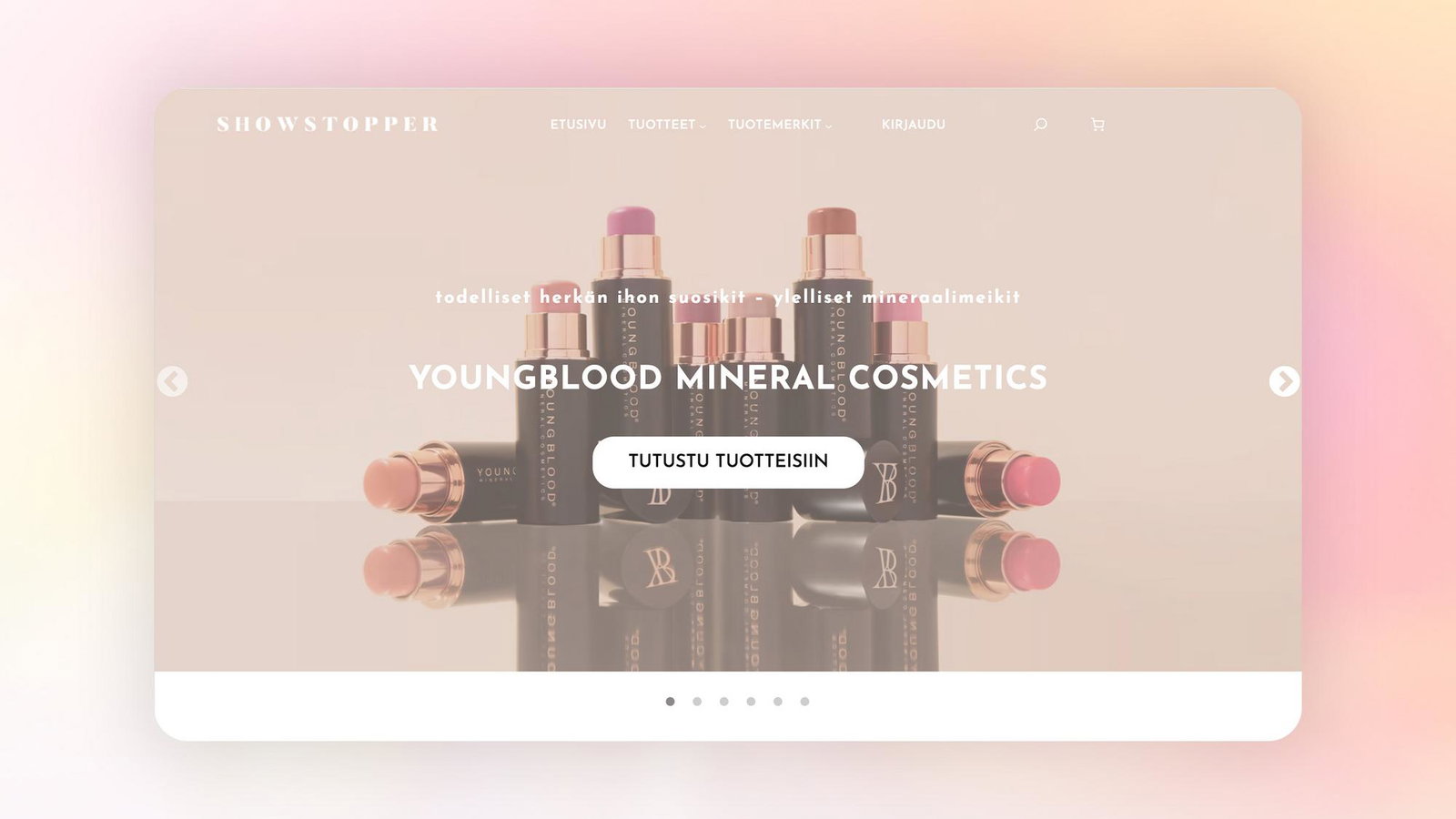 Showstopper Woo-verkkokauppa